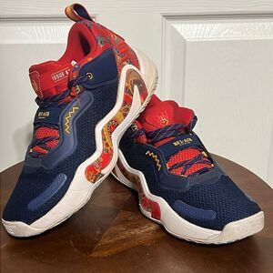 🔥🔥ADIDAS D.O.N. ISSUE #3 Bel-Air Athletics Basketball Shoes - EUC - Men Sz‎ 8